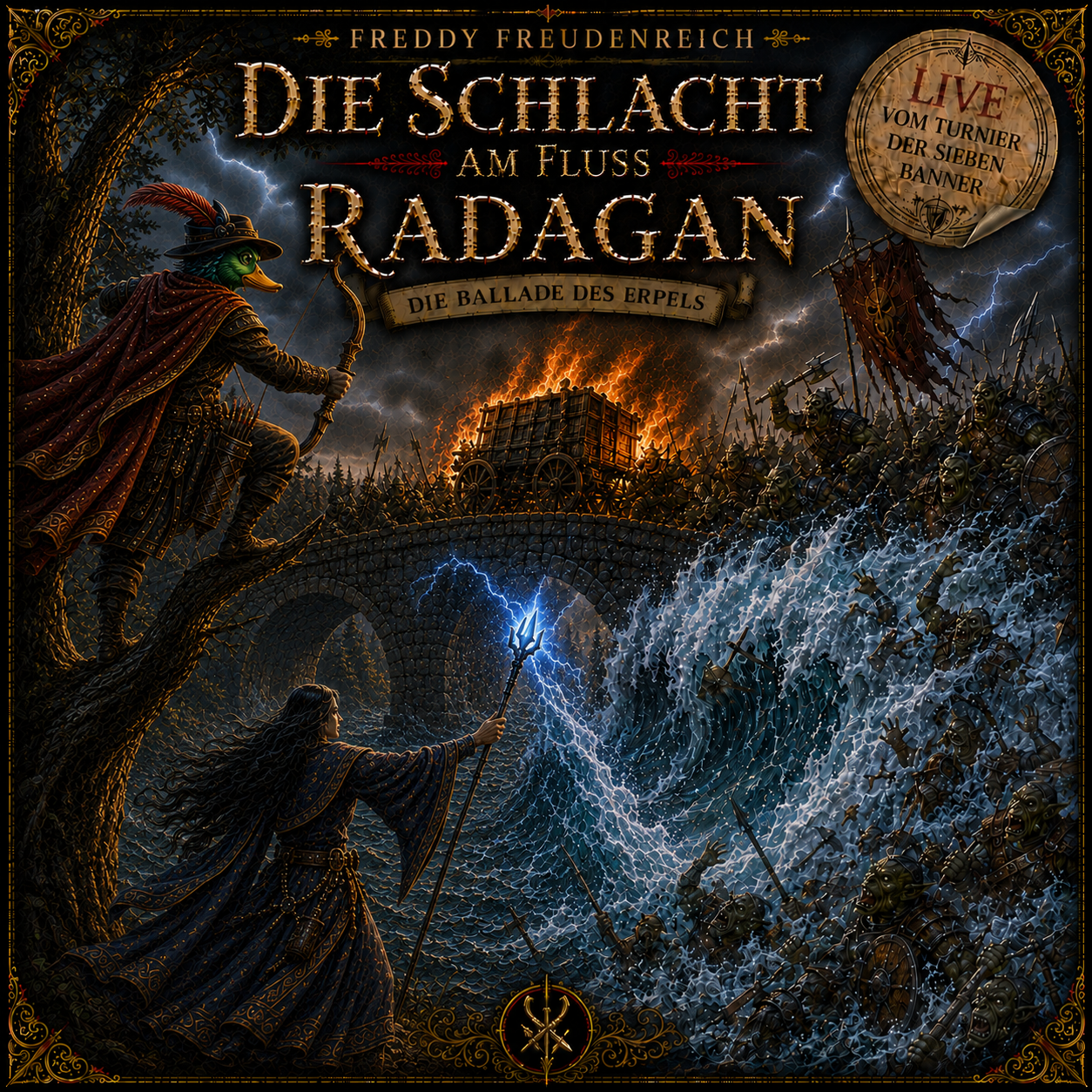 Die Schlacht am Fluss Radagan