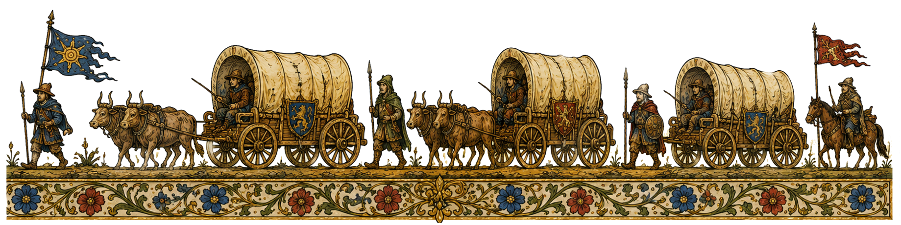 Die Karavane aus dem Süden.