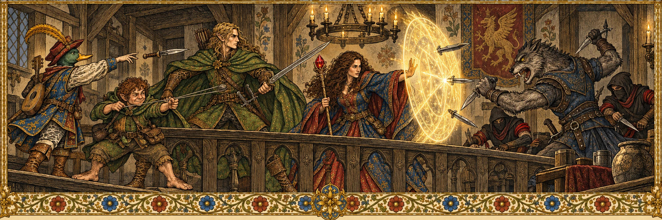 Die Falle auf der Treppe