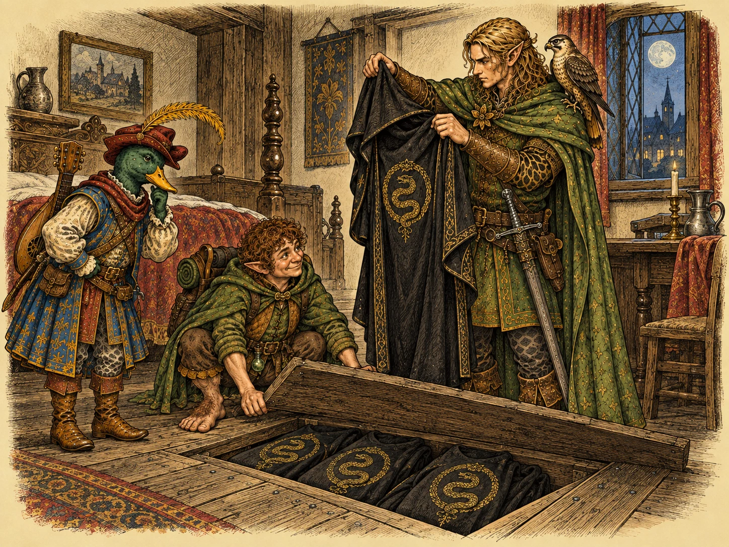Die Roben der Schwarzen Viper