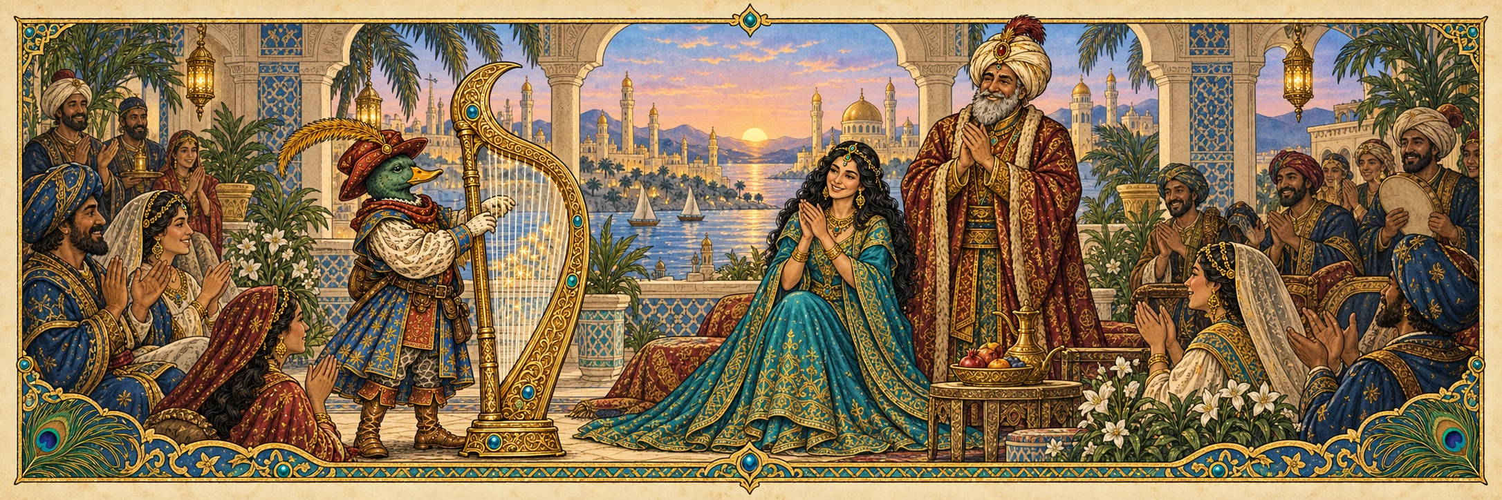 Freddy, Hofbarde der Prinzessin Lailah